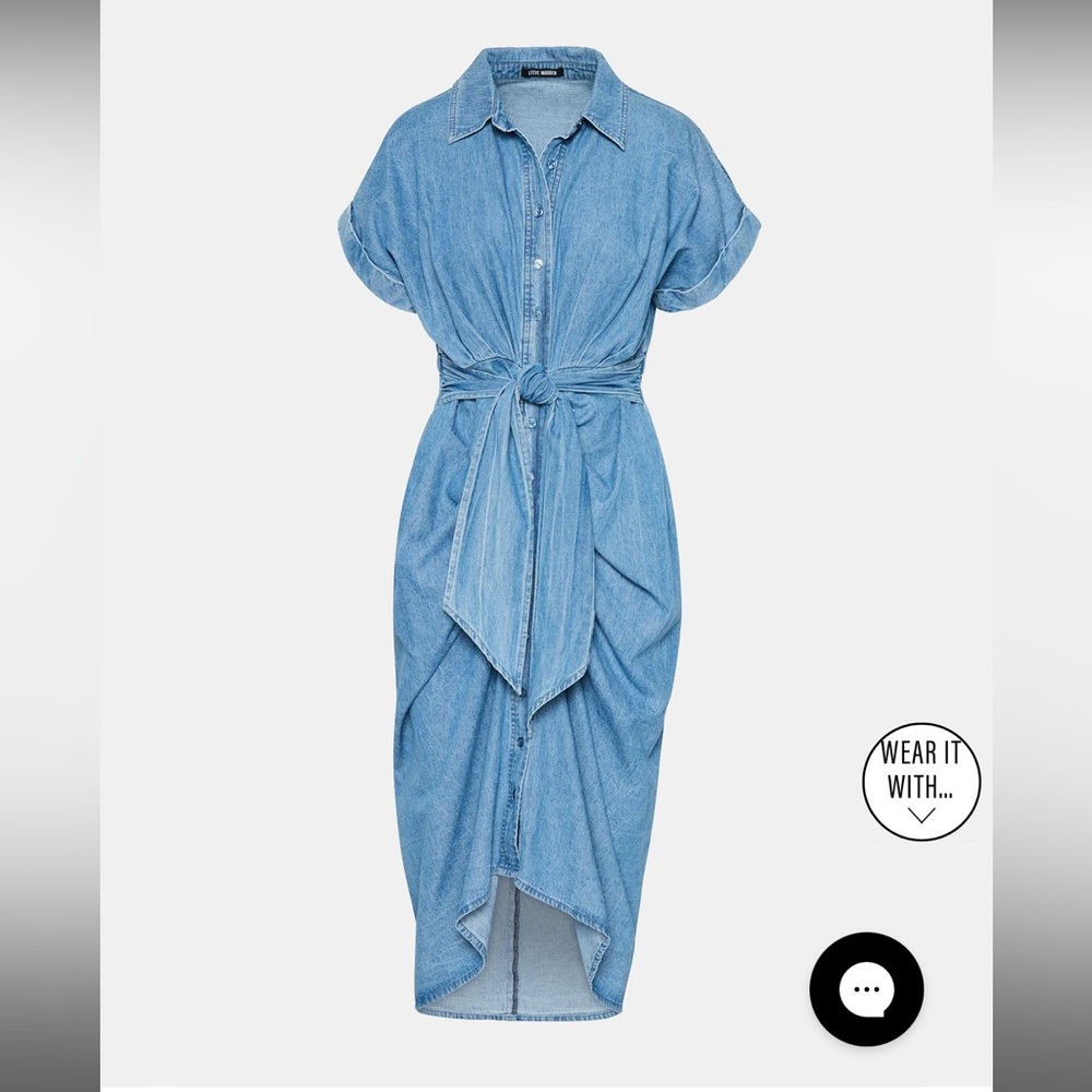 NEW Steve Madden Tori Denim Dress